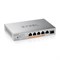 Коммутатор Zyxel XMG-105HP-EU0101F 5x2.5Гбит/с 1SFP+ 4PoE++ 70W неуправляемый 1568054657