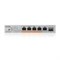 Коммутатор Zyxel XMG-105HP-EU0101F 5x2.5Гбит/с 1SFP+ 4PoE++ 70W неуправляемый 1568054657