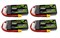 Аккумуляторы OVONIC 450мАч 80C 3S LiPo (XT30) (4 шт.) 1404885524