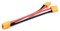 Переходник XT60 (папа) - 2xXT60 (мама) (10 см) 1157451278
