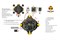 Полётный контроллер DarwinFPV 15A 1-3S F411 Ultralight/Whoop AIO 853968013
