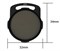 Поляризационный CPL фильтр DJI Avata 1 / O3 Air Unit (Flywoo) 1580193173