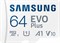Карта памяти Samsung microSD EVO Plus 64 ГБ 551925977