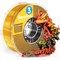 PLA Silc пластик Bamtco Tri-color Red-Gold-Black трехцветный (1кг) 872853698