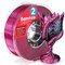 PLA Silc пластик Bamtco Dual Color Black-Rose-Red (1кг) 1136905965